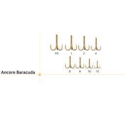 Set 50 ancore nr. 4 ,6,8,10 si 12 Baracuda