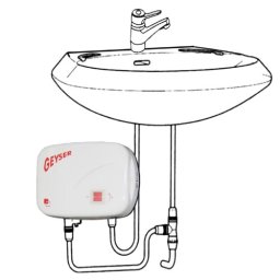 Boiler instant de apa Geyser Varianta In Line