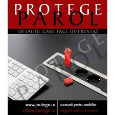 Priza incorporabila Power Frame, 3 x schuko, Bachmann Germania
