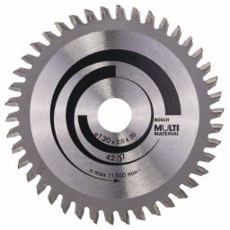 Panza Fierastrau Circular Bosch Multi Material 130 x 20 x 42