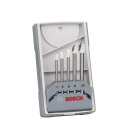 Burghiu coada cilindrica pentru placi ceramice Bosch Set 5 buc CYL-9 Ceramic