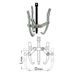 Extractor cu trei brate reglabile UNIOR 90x90 NR.0 682/5