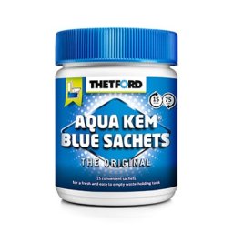 AQUA KEM BLUE 15buc. - Saculeti de descompus reziduuri toalete portabile