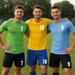 Echipament sport personalizat, din bumbac, pentru adulti