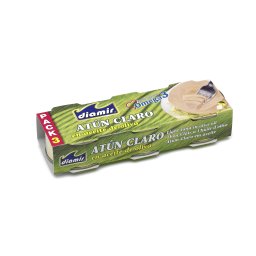 Conserva Ton YELLOWFIN bucati in ulei masline Pachet 3*80 g DIAMIR