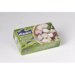 Conserva calamar bucati in ulei cu aroma de usturoi 111 g DIAMIR/MONTEY