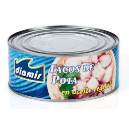 Conserva calamar bucati in ulei 950 g DIAMIR