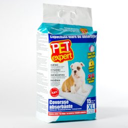 Covorase absorbante Pet Expert 60x90 cm 15 buc