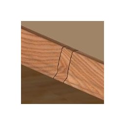 PBL505.157-S4 - Set 4 bucati piese legatura culoarea stejar inchis pentru plinta PBC505