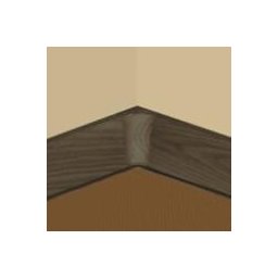 PBY605.162-S4 - Set 4 bucati piese colt interior culoare wenge pentru plinta PBC605