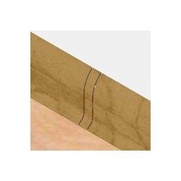 PBL605.66-S4 - Set 4 bucati piese legatura culoare stejar deschis pentru plinta PBC605