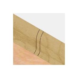 PBL605.93-S4 - Set 4 bucati piese legatura culoare fag pentru plinta PBC605