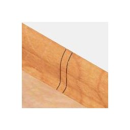 PBL605.152-S4 - Set 4 bucati piese legatura culoare cires pentru plinta PBC605