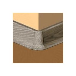 PBE605.240-S4 - Set 4 bucati piese colt exterior culoare gri maroniu pentru plinta PBC605