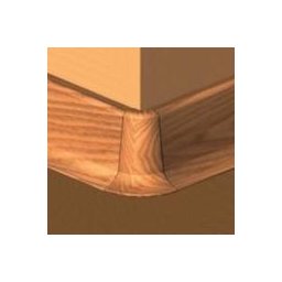 PBE605.164-S4 - Set 4 bucati piese colt exterior culoare cires inchis pentru plinta PBC605