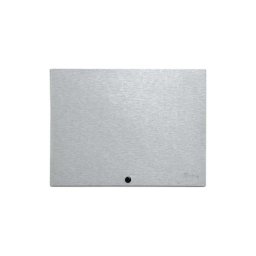 Mapa plastic cu buton Forpus Dune 21659 argintiu
