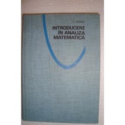 Introducre in analiza matematica
