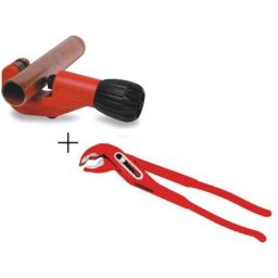 Set ROPOCKET taietor teava+cleste papagal Rothenberger , cod 70027+70528