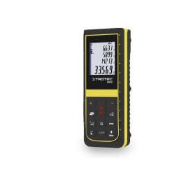 Telemetru Trotec BD25, Distanta masurare 100m, Functie Pitagora, Temporizator, Display iluminat