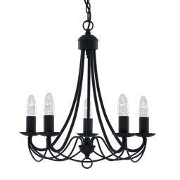 Candelabru MAYPOLE 6345-5BK
