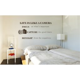 Life is like a camera
