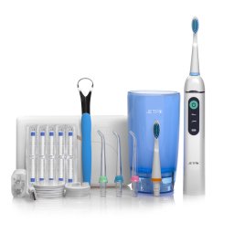Dus bucal portabil + periuta de dinti sonica Jetpik JP200-Elite