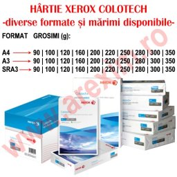 Hartie copiator color Xerox Colotech A3 90g