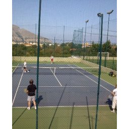 Plasa protectie teren tenis, fir polietilena 2 mm