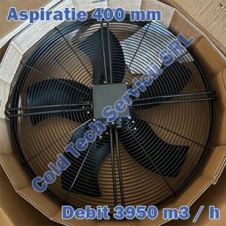 Ventilator 400 mm Aplicatii Industriale Debit 3950 m3 / h