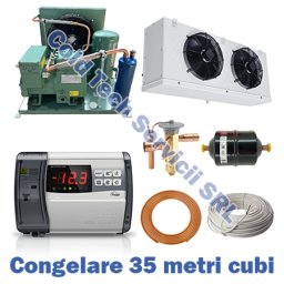 Instalatie camera congelare 35 metri cubi