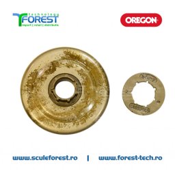 Carcasa ambreiaj Oregon pentru drujba Husqvarna 460 Rancher cu sproket pas .3/8