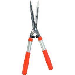 Foarfeca pentru tuns gard viu, cu maner din aluminiu si lama ondulata, 50 cm