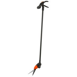 Foarfeca cu maner lung 130 cm, pentru tuns gazonul, cu cap rotativ 360°