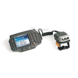 Terminal wearable cu cititor coduri 1D Zebra WT41N0 cu scanner pentru deget RS419 (Tastatura - QWERTY)