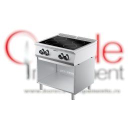 Mașină de gătit electrică cu plită prin inducție, 4 zone de coacere Desco Italia