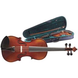 Vioara acustica Flame 1/2 set