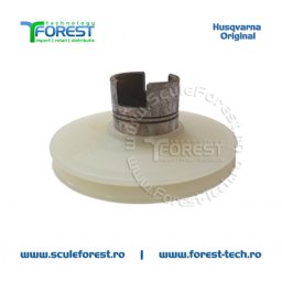 Tambur demaror original pentru drujba Husqvarna 357XP, 359, Jonsered CS2156, CS2159