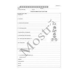 Foaie de Observatie Clinica ORL Anexa 2