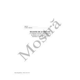 Registru de activitate a comisiei pentru diagnostic si indicatie terapeutica pentru cancer ONC3