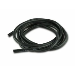 Cablu electric cu invelis siliconic 14 AWG, 1m , Negru