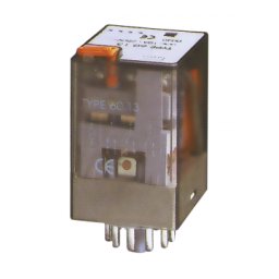 RELEU INDUSTRAL 3NO+3NC 12VDC ELM 60.13