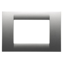 Placa ornament 1 modul titan Gewiss Virna GW22281
