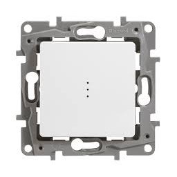 Intrerupator cap-scara cu lumina de control 10A Alb Legrand Niloe