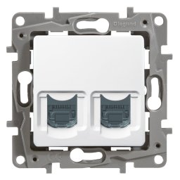 Priza de date RJ45 CAT 6 UTP Alb Legrand Niloe