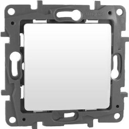 Intrerupator cap-scara cu membrana de protectie IP44 Alb Legrand Niloe