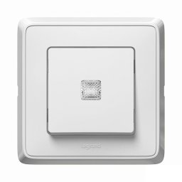 Intrerupator cap scara cu led 10A Alb Legrand Cariva