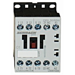 Contactor 5,5kW/400V 1NI DC24V Schrack