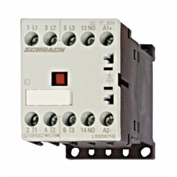 Contactor 3kW/400V 1ND DC17-30V Schrack