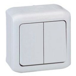 Intrerupator dublu aparent 10A Forix Legrand 782362