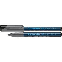 MARKER PERMANENT OHP SCHNEIDER MAXX 220S NEGRU, 0,4 mm, 400 buc/set